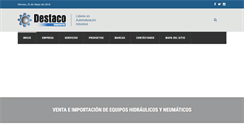 Desktop Screenshot of destacoingenieros.com