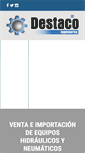 Mobile Screenshot of destacoingenieros.com